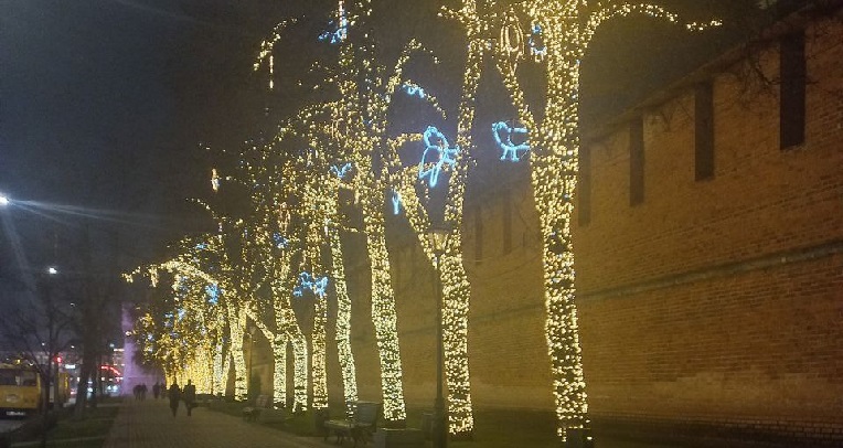 Нижний Новгород новогодний